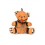 Gagged Teddy Bear Keychain