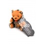 Gagged Teddy Bear Keychain