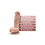 Dildo munanditega 21,6 cm nahavärvi - DR. SKIN
