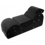 Lounger for BDSM sex with handcuffs and an eye mask - Liberator