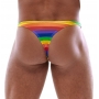 Men's Thong Rainbow XL