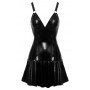 Vinyl dress flared M