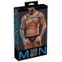 Men's Jock set black/blue L