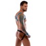 Men's Jock set black/blue L