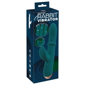 Truša vibrators ar kustīgu gredzenu - Thumping rabbit - You2Toys