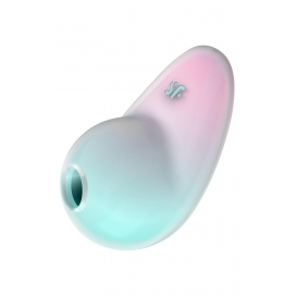 Клиторальный воздушный пульсатор - SATISFYER PIXIE DUST зеленый розовый