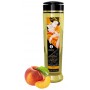 Erotiska masāžas eļļa ar persika aromātu 240 ml - Shunga