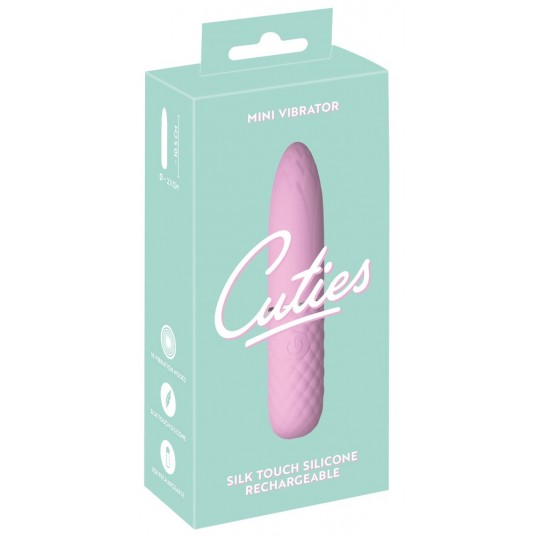 Klasisks mini vibrators rozā - cuties