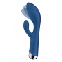 Rotējošs truša vibrators zils - SATISFYER SPINNING RABBIT 1