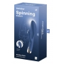 Rotējošs truša vibrators zils - SATISFYER SPINNING RABBIT 1