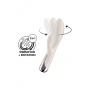 Rotējošs truša vibrators balts - SATISFYER SPINNING RABBIT 1