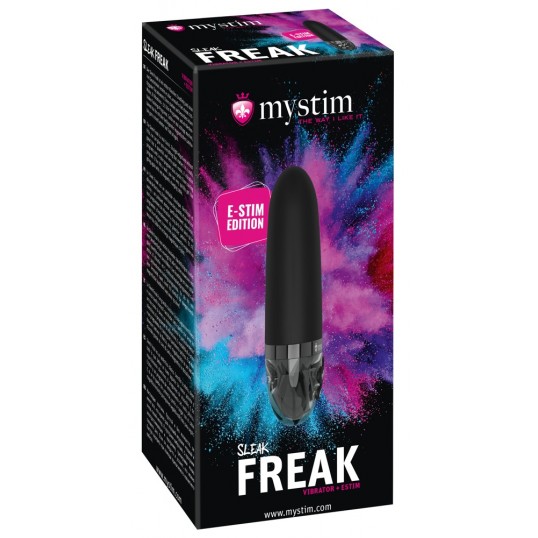 Vibro-muna elektrostimulatsiooni funktsiooniga 14,5 cm - Mystim Sleak Freak