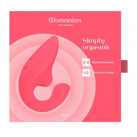 Mini gaisa pulsators un G-punkta stimulators rozā - Womanizer Blend