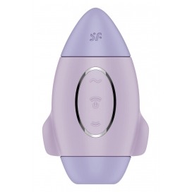 Klitora gaisa pulsators ar vibrāciju violets - SATISFYER MISSION CONTROL