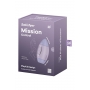 Klitora gaisa pulsators ar vibrāciju violets - SATISFYER MISSION CONTROL