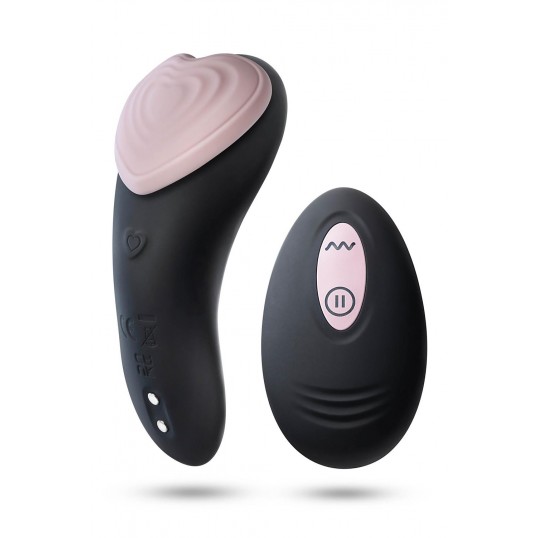 TEMPTASIA HEARTBEAT PANTY VIBE WITH REMOTE PINK