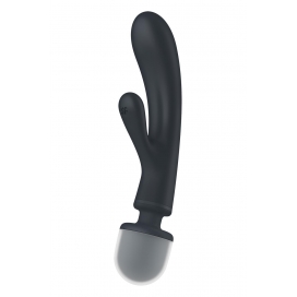 Вибратор зайчик и массажер - SATISFYER TRIPLE LOVER GREY серый