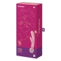 Jänesevibraator ja massaažiseade roosa - SATISFYER TRIPLE LOVER