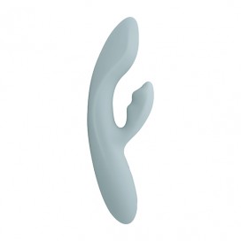 Svakom - Chika App-Controlled Warming G-Spot and Clitoris Vibrator Turquoise