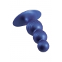 NMC 5 INCH SILICONE ANAL PLUG IN METALLIC BLUE
