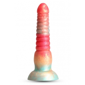 COLOURS STACKED 6 INCH DILDO RED/GOLD