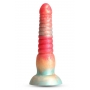 COLOURS STACKED 6 INCH DILDO RED/GOLD