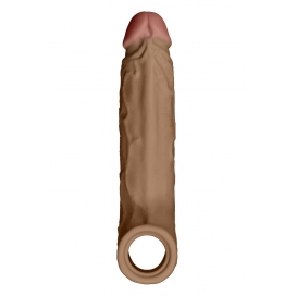SHAFT SHEATH MODEL F 6.9 INCH LIQUID SILICONE SLEEVE OAK