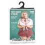 TEACHERS PET MISS HONOR STUDENT 4 PC SCHOOL GIRL COSTUME, QS