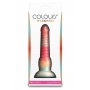 COLOURS STACKED 6 INCH DILDO RED/GOLD