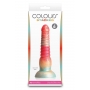 COLOURS STACKED 6 INCH DILDO RED/GOLD