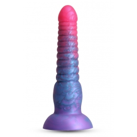 COLOURS STACKED 6 INCH DILDO PINK/BLUE