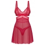 Red babydoll L/XL - Obsessive Cupide Desir