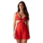 Red babydoll L/XL - Obsessive Cupide Desir