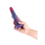 COLOURS STACKED 6 INCH DILDO PINK/BLUE