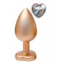 Pearl gold plug large - Gleaming love