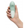 Uzliekams vibrators ar UltraWave vibrācijām zaļš - Womanizer Vibe