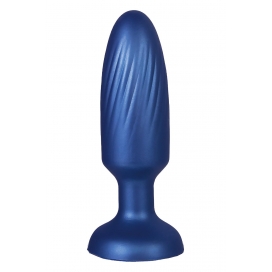 NMC 3.5 INCHSILICONE ANAL PLUG METALLIC BLUE