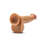 DR. SKIN SILICONE DR. PHILLIPS 8.5 INCH THRUSTING DILDO TAN