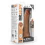 DR. SKIN SILICONE DR. PHILLIPS 8.5 INCH THRUSTING DILDO TAN