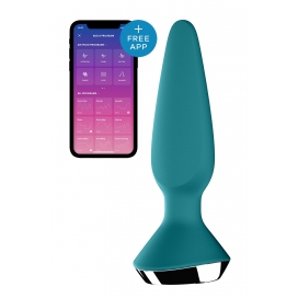 Anālais aizbāznis ar vibrāciju un aplikācijas vadību - SATISFYER PLUG-ILICIOUS