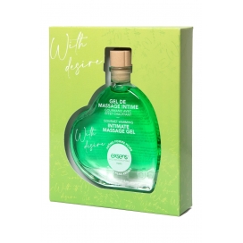 EXSENS WITH DESIRE - APPLE PEAR AROMA MASSAGE GEL 50ML