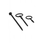 NMC 3 IN 1 SILICONE URETHRAL SOUND KIT SET BLACK