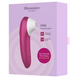 Roosa kliitori õhupulsaator – Womanizer Pro