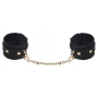 BK Handcuffs Velvet black