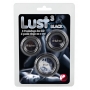 Lust 3 Cock Rings black