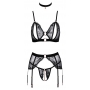Bra Suspender Set M