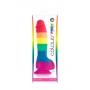 Dildo loomulik kuju 15,2cm mitmevärviline - colour pride edition