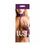 Lust bondage collar purple