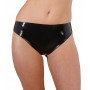 Latex briefs black m