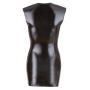 Wet look dress with zip xl